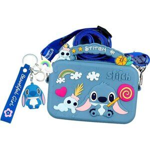 Cute crossbody bag for girls small silicone shoulder purse wallet with zipper po